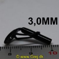 TOP830 - Topøje - Invendig hul 3,0 mm - øje størrelse 8mm