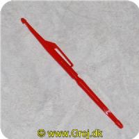 TS003 - Krogudtager / Krogløsner - Rød - Binde nål når man deler krogløsneren på midten