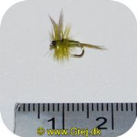 UF0111 - Enkeltkrog tørflue- Str. 18 - brun krop med brun vinge og brun hale og tungstens hovede 