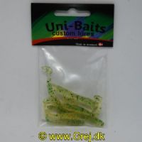 UN0403 - Uni-baits dansk . paddle tail jig med en livlige og lokkende gang i vandet 7 stk