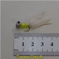 WSF031 - Dolly Foam - Farve: Chartreuse med hvid hale og skum øjn - Str. : 10