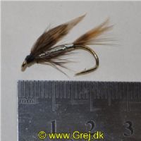 WUF0040 - Put And Take flue - March Brown Silver - Str. 6