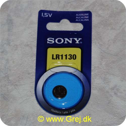 008562007864 - Sony LR1130 batteri - 1 stk.