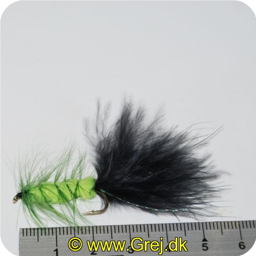 01256008 - Wolly Bugger Black/Green