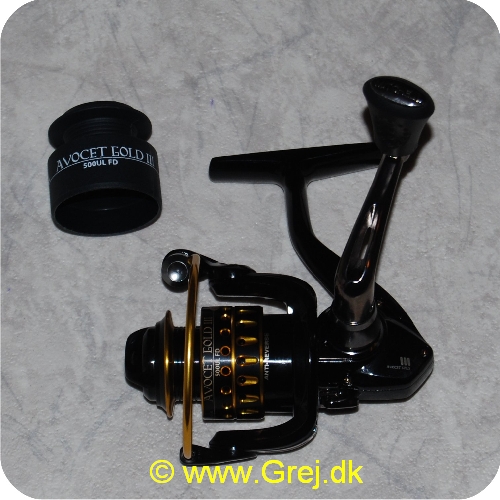 022021575633 - Mitchell Avocet Gold 3 fastspolehjul - ULF - Frontbremse - 7+1 lejer - Linekap.:0,20mm/90m