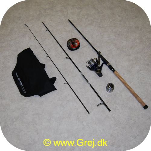 022255118354 - ForceMaster spinnestang-270M-Limited Edition<LI>9 fods-3-delt<LI>Kastevægt: 10-30 gram<LI>Nexave 4000RB hjul<LI>3rustfri  kuglelejer+1 rullelejer<LI>XT7-hjulhus<LI>Koldhærdet aluminiumsspole+Duraluminiums reservespole<LI>Linekap.0,25mm-26