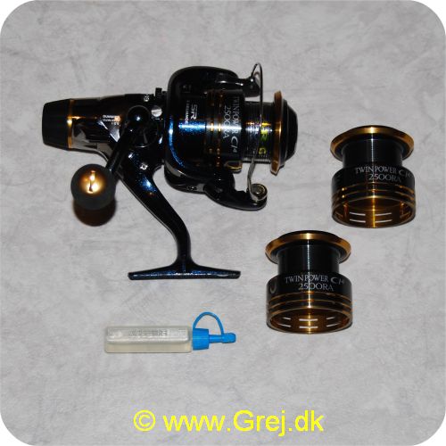 022255118941 - Shimano TwinPower Ci 4 - 8S A-RB kuglelejer i rustfri stål - 1 Rullelejer - Både for- og bagbremser - Udveksling: 5.0:1 - Linekap.: 0.18mm/290m - 0.20mm/240m