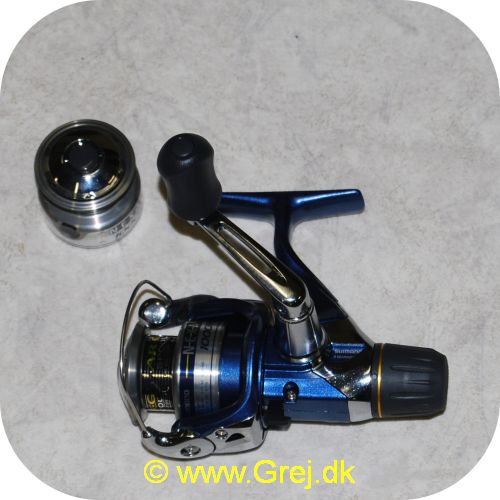 022255129411 - Shimano Nexave 1000RC spinnehjul - Gear ratio 5.2:1 - 3 rustfri stål kuglelejer - 1 rulleleje - Alu spole - Linekap.: 0.20mm/140m - Ekstra spole