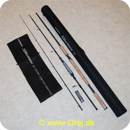 022255170154 - Shimano Speedmaster BX 10 fods spinnestang ML - kastevægt: 7-21 gram - tredelt - transportlængde: 110 cm - I stofpose og Codurarør