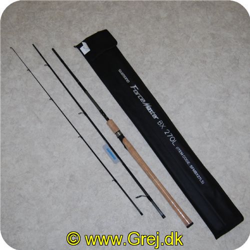 022255188890 - ForceMaster BX 270L Spinnestang Kastevægt 3-14 g - 3-delt stang