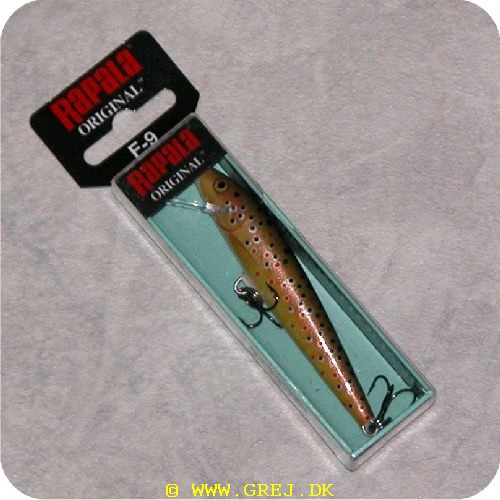 022677000541 - Rapala Orginal Brown Trout 9 cm. - Flydende - 5 gram.