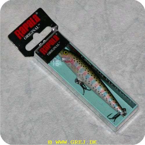 022677000626 - Rapala Orginal Rainbow Trout 9 cm. - Flydende - 5 gram.