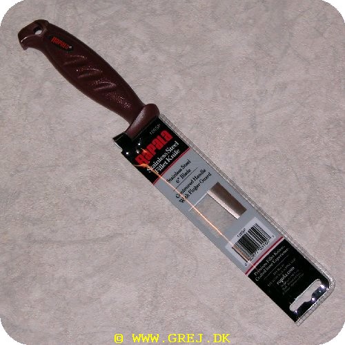 022677031507 - Rapala Filet kniv - 15 cm.<BR>Komfortabelt håndtag og rustfri stålklinge. En enkel og funktionel filetkniv med nylonskede.