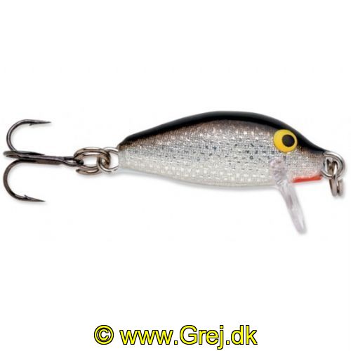 022677095066 - Rapala Countdown Silver - 2.5 cm - 2,7 gram - Synkende<BR>På trods af størrelsen anbefaler vi at den kun benyttes på dybt vand da den er synkende.