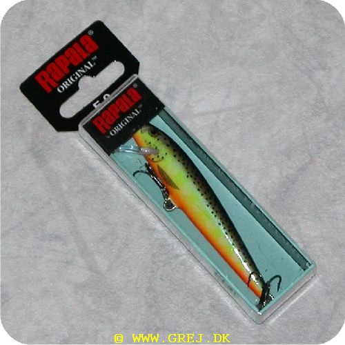 022677116402 - Rapala Original Hot Steel 9 cm. - 5 gram.