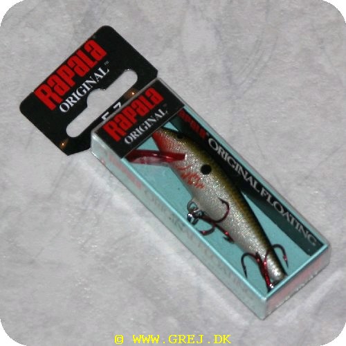 022677140711 - Rapala Orginal - Bleeding Olive Flash - 7 cm. - Flydende - 4 gram