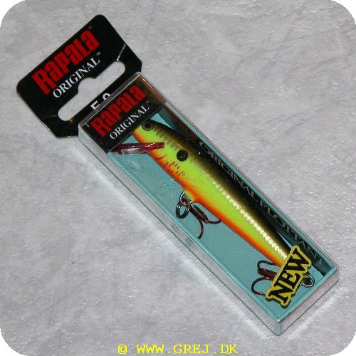 022677147284 - Rapala Orginal - Bleeding Hot Olive - 9 cm. - Flydende - 5 gram