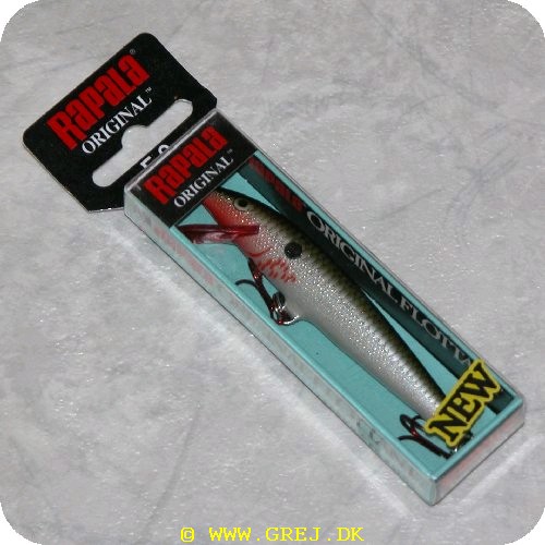 022677147291 - Rapala Orginal - Bleeding Olive Flash - 9 cm. - Flydende - 5 gram