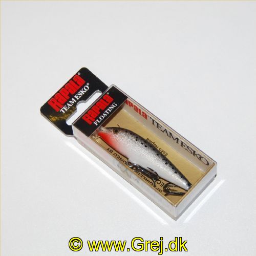 022677168173 - Rapala Team Esko - Flydende - 7cm - 6 gram - Steel Foil - Arbejdsdybde: 1.2 -1.8m