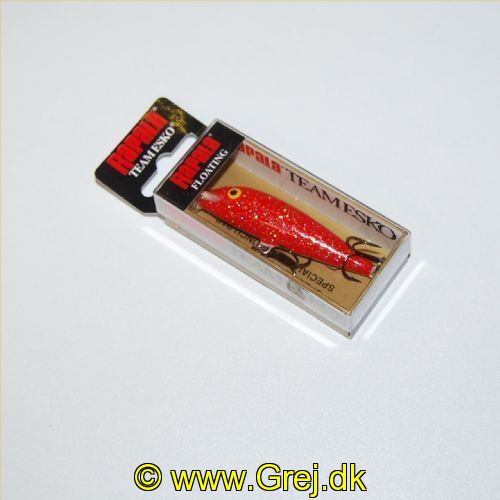 022677174648 - Rapala Team Esko - Flydende - 7cm - 6 gram - Red Hologram Flake - Arbejdsdybde: 1.2 -1.8m (TE07FRHF)