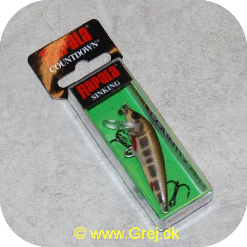 022677218205 - Rapala Countdown 5 cm - 5 gram  - Balsa Vairon - synker ca 30 cm i sekundet - Arbejdsdybde: 0.9-1.8 meter - CD05 BVA