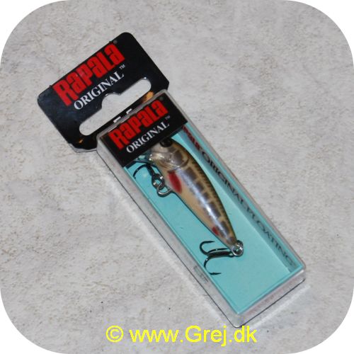 022677218298 - Rapala orginal<LI>Org. navn Balsa Vairon<LI>Farve - Brunlig med røde finner<LI>Arbejdsdybde 0.9 - 1.5 meter<LI>Længde 5 cm - Vægt 3 gram