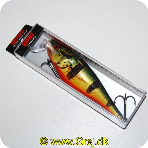 022677222844 - Rapala Super Shad Rap - 14cm/45g - Peacock Bass - Arbejdsdybde: 1,5-2,7m