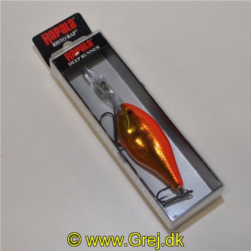022677246659 - Rapala Risto Rap - 7cm - 15 gram - RR07 - GF - Goldfish -  Arbejdsdybde: 2.4-3.6m