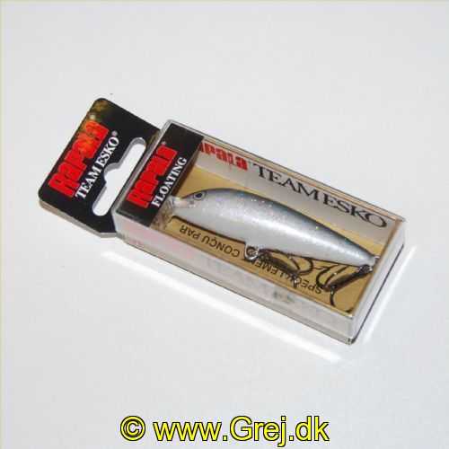 022677269801 - Rapala Team Esko - Flydende - 7cm - 6 gram - Hologram Flake Silver - Arbejdsdybde: 1.2 -1.8m