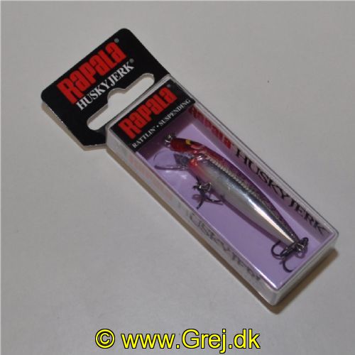 022677274287 - Husky Jerk - PRCL - Purple Clown - 6cm - 3 gram - Vægtløs<LI>Wobleren har den samme vægtfylde som vand så den "svæver i vandet"