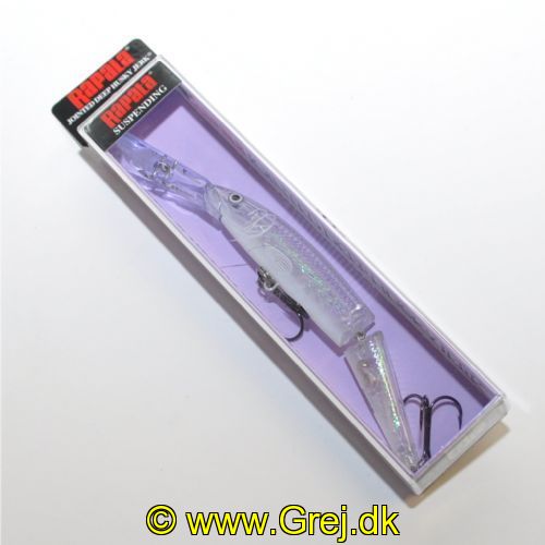 022677288680 - Rapala Jointed Deep Husky Jerk - 12cm - 14 gram - Farve: Glass Minnow - Arbejdsdybde: 2.4-4m - Suspending