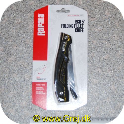 022677300436 - Rapala Folde filetkniv kniv 12,5 cm

