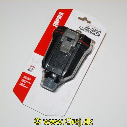 022677306636 - Rapala RCD flydende luftpumpe - Optil 14 timers drift på 6*AA baterier - Ilter optil 1,2 Liter pr. minut - RCDDFA - (Bruger 6 stk. AA batterier)<BR>Batterier medfølger ikke.