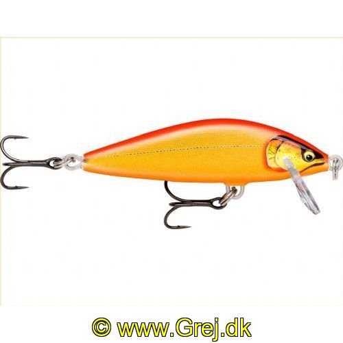 022677316208 - Rapala CountDown Elite - 7,5cm - 10g - Dybde: 1,2 - 1,5m - Gilded Gold Orange