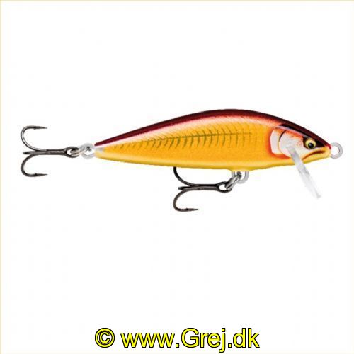022677324135 - Rapala Countdown Elite - 5,5cm/5g - Gilded Gold Red - Arbejdsdybde: 0,9-1,2m