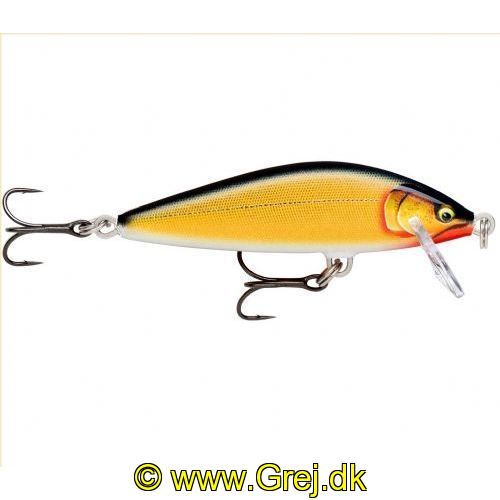 022677324142 - Rapala Countdown Elite - 5,5cm/5g - Gilded Gold Shad - Arbejdsdybde: 0,9-1,2m