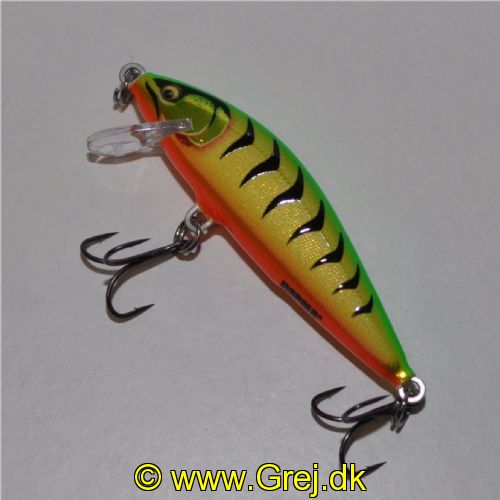 022677324333 - Rapala CountDown Elite - 7,5cm - 10g - Dybde: 1,2 - 1,5m - Gilded Fire Tiger