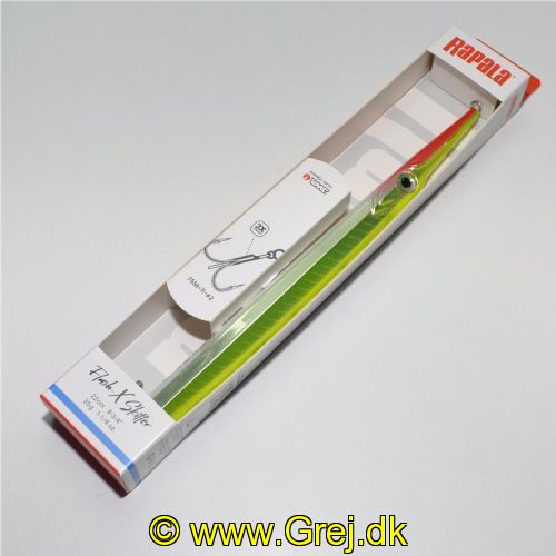 022677333342 - Flash-X Skitter - 22cm - 35g - SFC - Silver Fluorescent Chartreuse