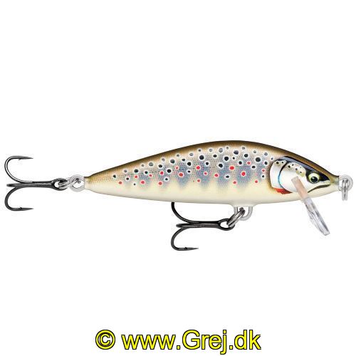 022677333618 - Rapala Countdown Elite - 3,5cm/4g - Gilded Brown Trout - Arbejdsdybde: 0,9m