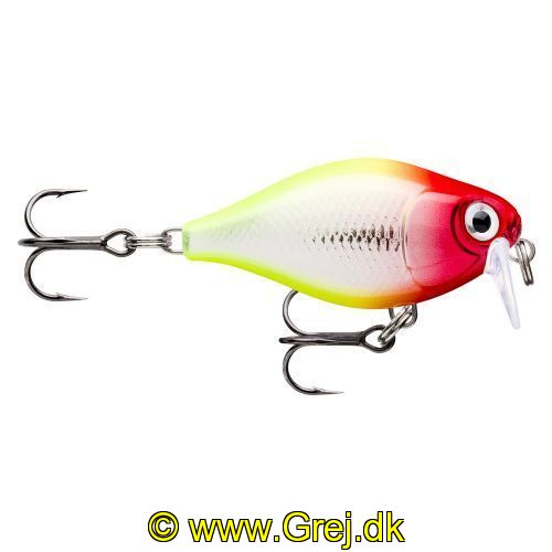 022677339610 - Rapala X-Light series - 3,5cm/4g - Clown - Arbejdsdybde: 0,9 - 1,2m - Crank 03 Shallow Runner