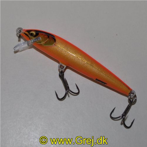 022677349688 - Rapala Floater Elite 85 - Gilded Gold Orange - 8,5 cm - Flydende - FE85 GDGO
<BR>
<LI>Arbejdsdybde 0,9 - 1,2 meter</LI>
<LI>Vægt 6,5 gram</LI>
<LI>Wire-Trough Construction</LI>
<LI>Balsa Body</LI>
