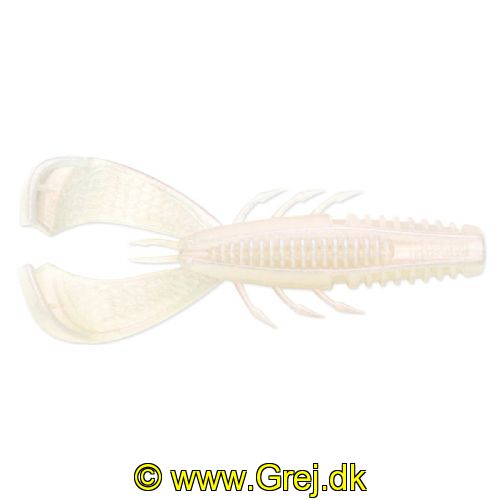 022677355542 - Rapala Crushcity - Cleanup Craw - Albino Pearl UV - Soft Bait 8,8 cm - 2 stk