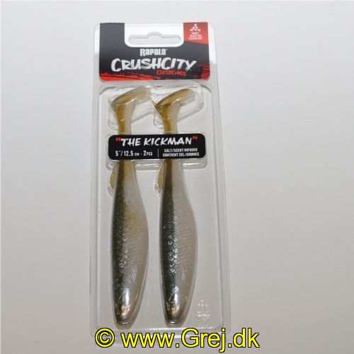 022677356020 - Rapala The Kickman NE 5 - Arkansas Shiner - Soft Bait 12,5 cm - 2 stk