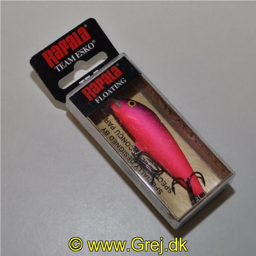 022677368108 - Rapala Team Esko - Flydende - 7cm - 6 gram - Matte Pink - Arbejdsdybde: 1.2 -1.8m