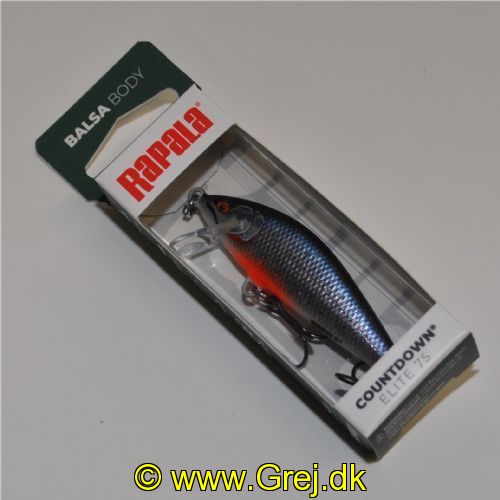 022677371825 - Rapala CountDown Elite - 7,5cm - 10g - Dybde: 1,2 - 1,5m - Gilded Spawning Roach