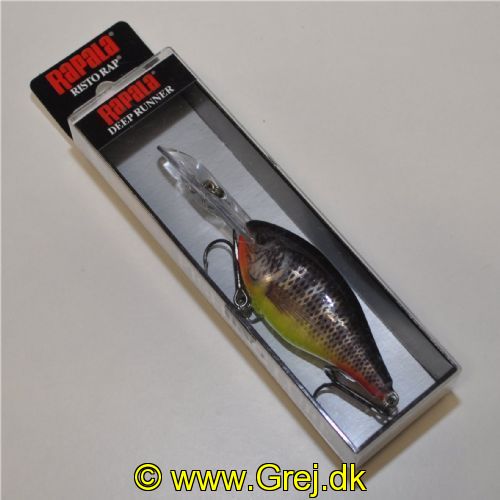 022677380810 - Rapala Risto Rap - 7cm - 15 gram - RR07 - TIL - Tilapia -  Arbejdsdybde: 2.4-3.6m