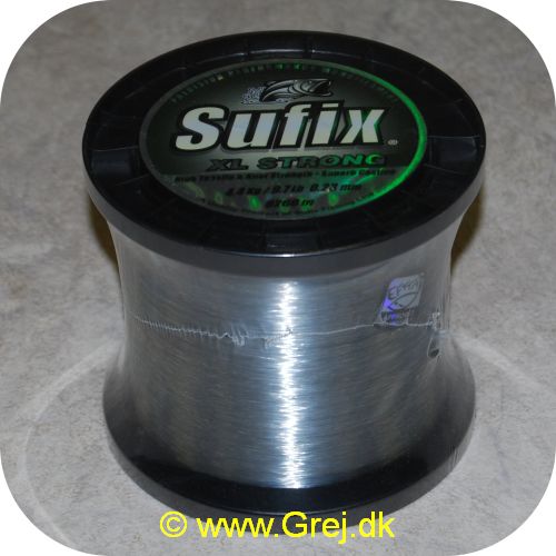 024777316218 - Sufix - XL Strong - Vælg antal meter (Min. 100m) - 0.23 mm/4.4 kg. - Pr. meter