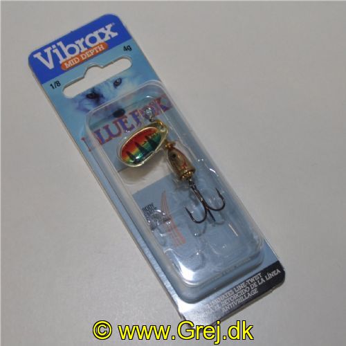 027752049231 - Firetiger med skel - Gylden søjle med fiskemotiv - Mid Depth - Str. 1 - 4g - BFSD1 P