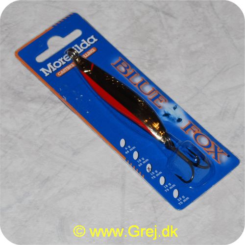 027752076589 - Blue Fox Møresilda 15 gram - Guld/rød