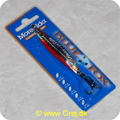 027752080012 - Blue Fox Møresilda 22 gram - Sølv/rød Holografisk
